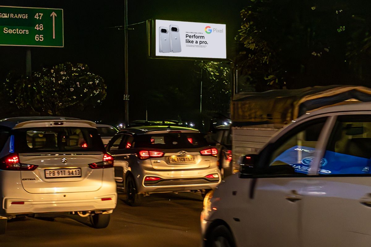 Near Phase 11 Lights Tribune Chowk Road Facing Airport